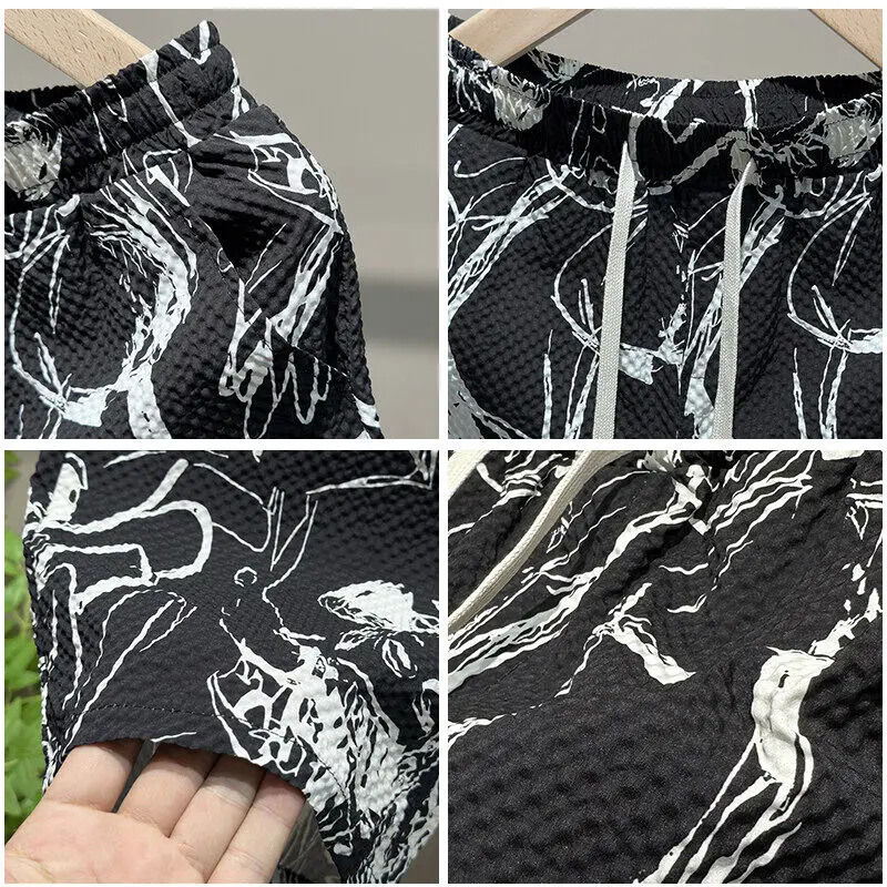 Мужские летние шорты Nike печатные