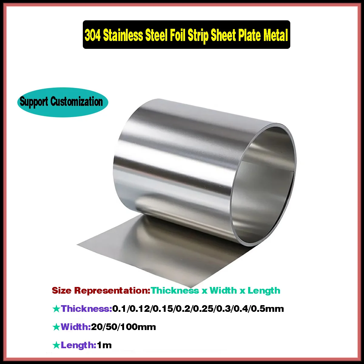 

Стальная полоса из нержавеющей стали 304