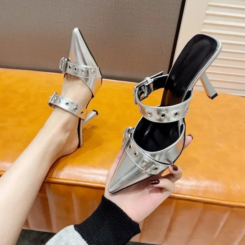 Женские летние классические дизайнерские Нескользящие Слиперы на тонком