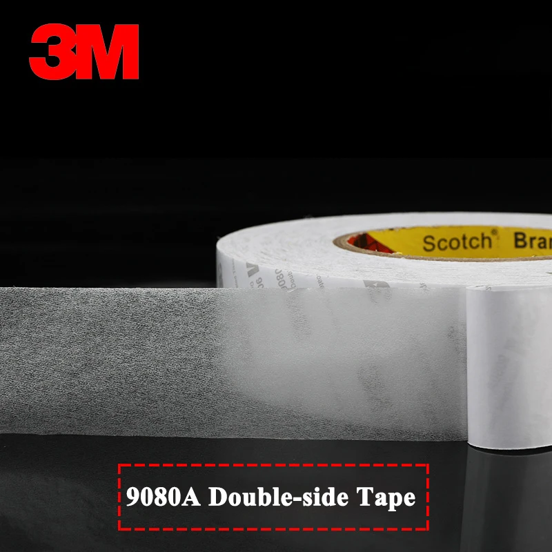 Фото Двусторонняя клейкая лента 3M 9080A, сверхпрочная, тонкая, не оставляющая следов, с высокой клейкостью, для фиксации в автомобиле и дома, водонепроницаемая №2