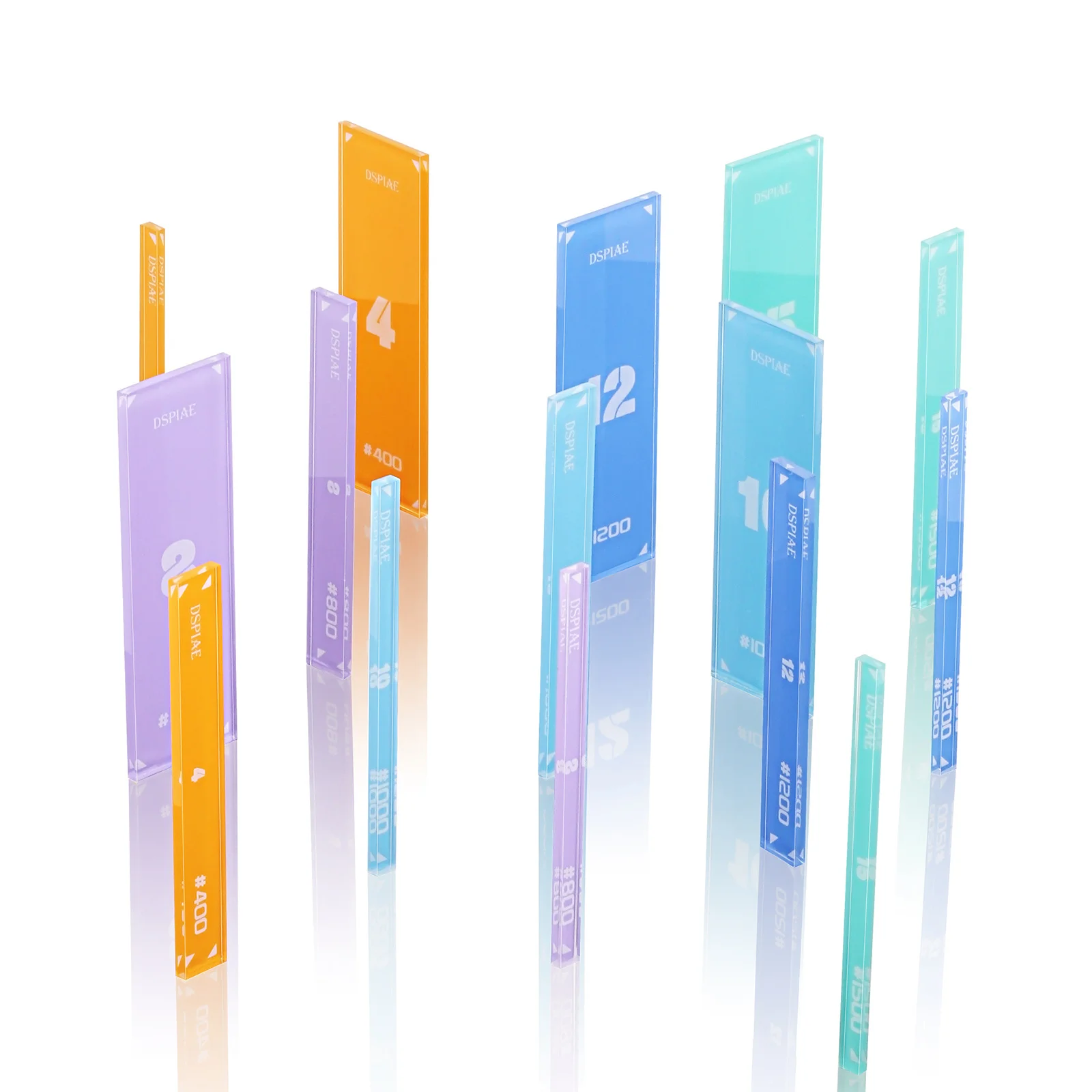 Акриловая шлифовальная пластина со встроенной конструкцией DSPIAE PT-SP 5 цветов