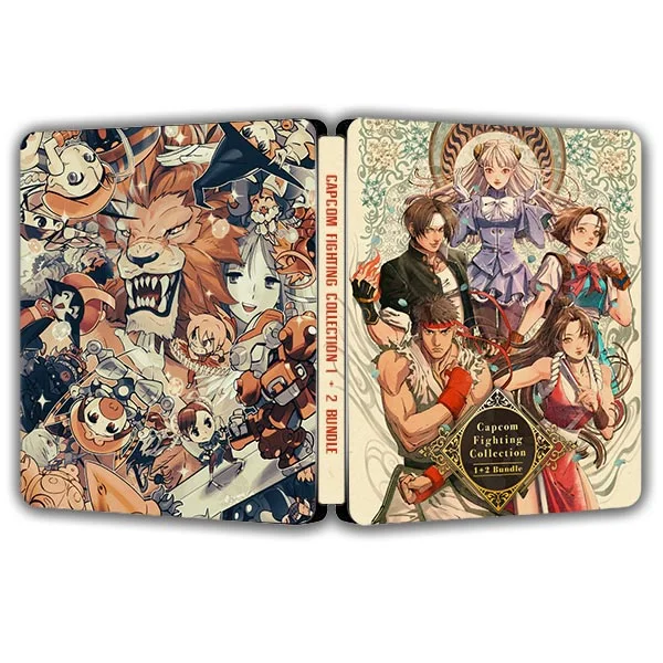 Capcom Fighting Collection 1+2 First Edition Steelbook FantasyBox (только коробка, без диска) (art.: 3920dbfc2a3dd) - 3920dbfc2a3dd