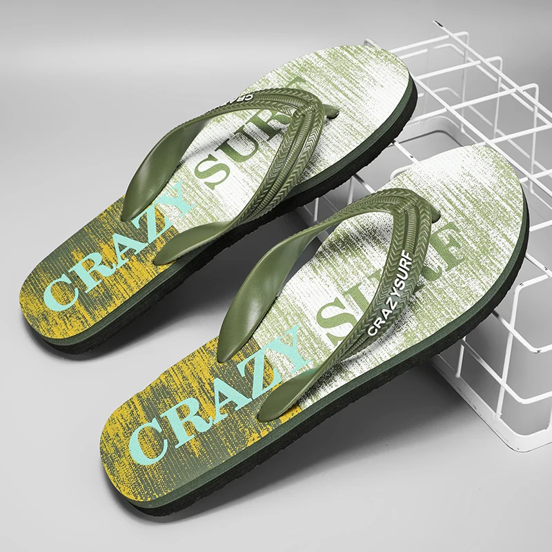 Новинка 2024 модные мужские шлепанцы для путешествий на открытом воздухе