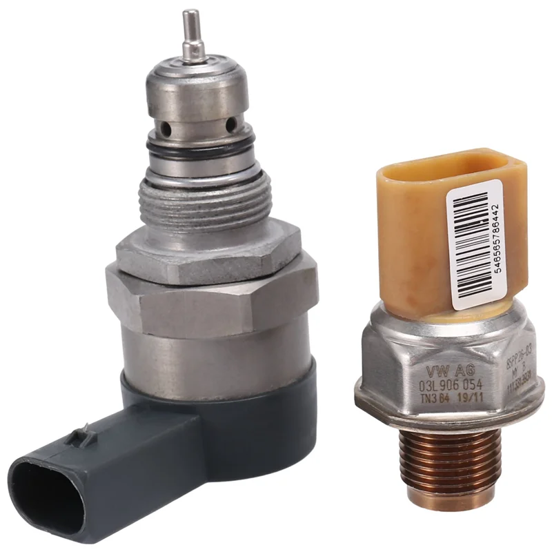 

057130764H 0281002859 Car Diesel Fuel Pressure Regulator Pressure Sensor For-VW P at - A3 A4 A5 A6 Q5 2.0 3.0 TDI