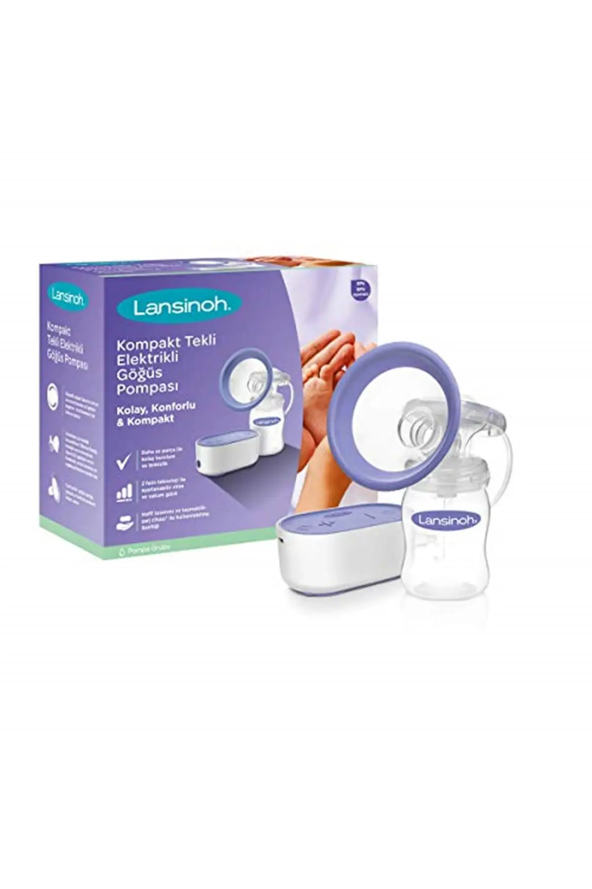 

Бренд: Lansinoh, Компактный Одиночный Электрический молокоотсос, Категория: молокоотсос