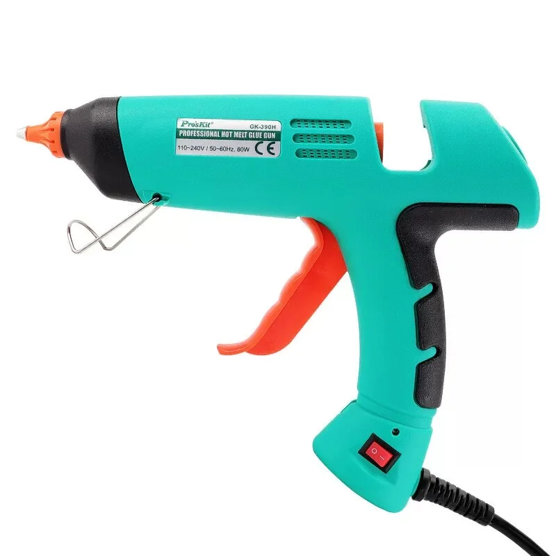 Pro'skit GK-390H hot melt glue gun 80W glass silicone strip
