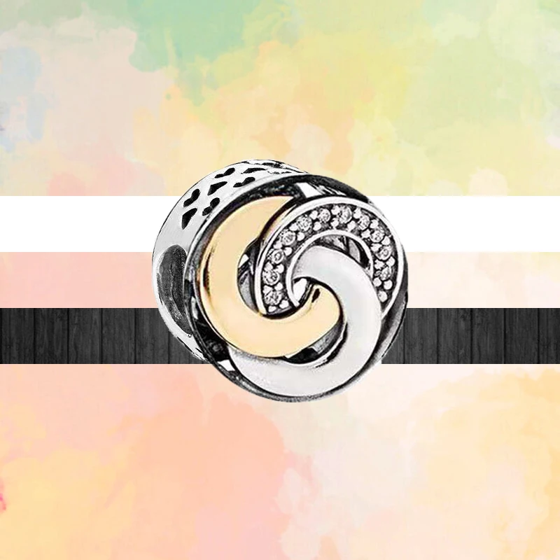 2022 г. золотой цвет Корона земли сердце свеча замок бусины подходят для