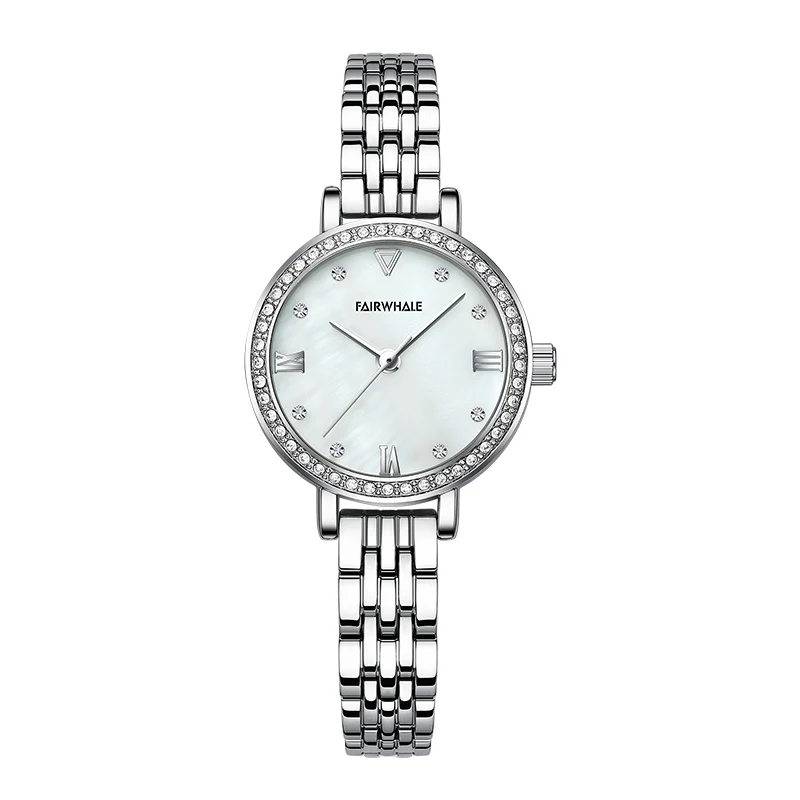 Mark Fairwhale New Diamond Star Quartz Watch Women 30M Waterproof Elegant Watches Retro reloj mujer Sapphire Luxury Watch 3250