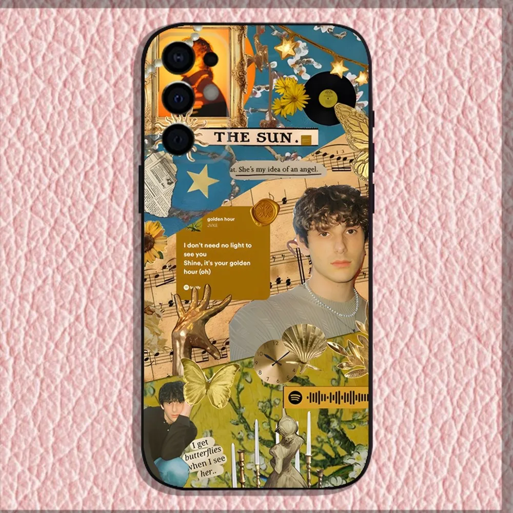 JVKE Golden Hour Phone Case For Samsung S24 S21 S22 S23 S30 Ultra S20 Plus Fe Lite Note 10 9 5G Black Soft Shell