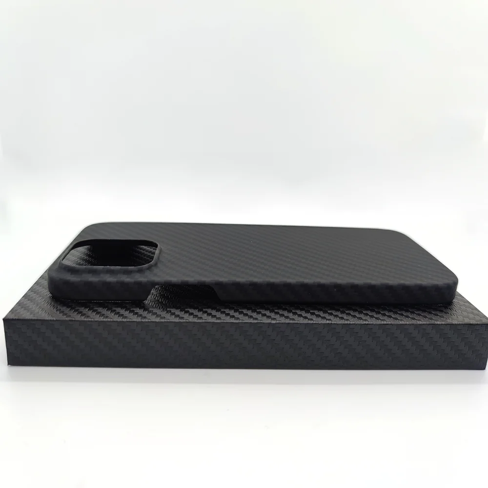 Kup Dla Iphone 13 14 Pro Max Obudowy Prawdziwe Włókno Węglowe Ultra-cienka Osłona Obiektywu Osłony Na Telefon Z Włókna Aramidowego Dla Iphone 13 Pro 14 Plus
