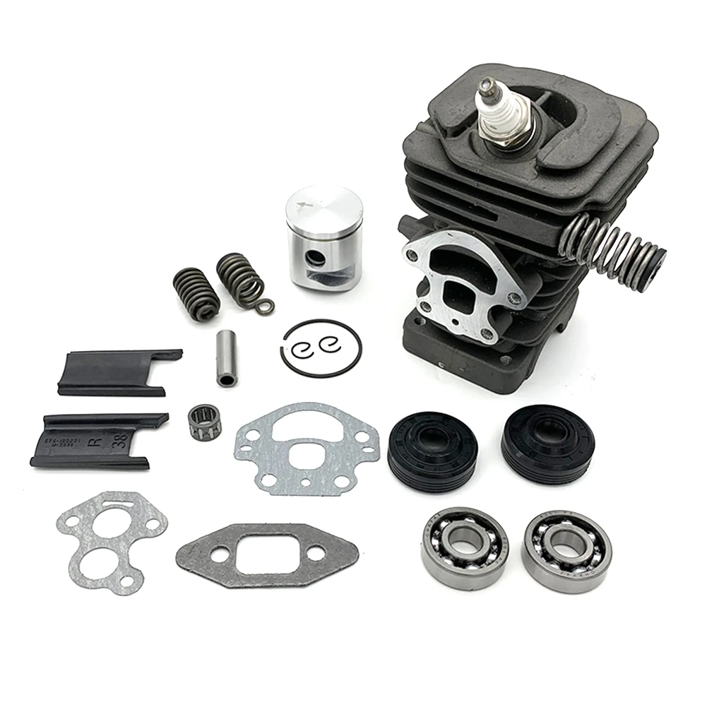 

Cylinder Piston Kit For Husqvarna 235 236 240 235e 236e 240e Saw Crank Bearing Seal Gasket 39mm Chainsaw Accessories 577831101