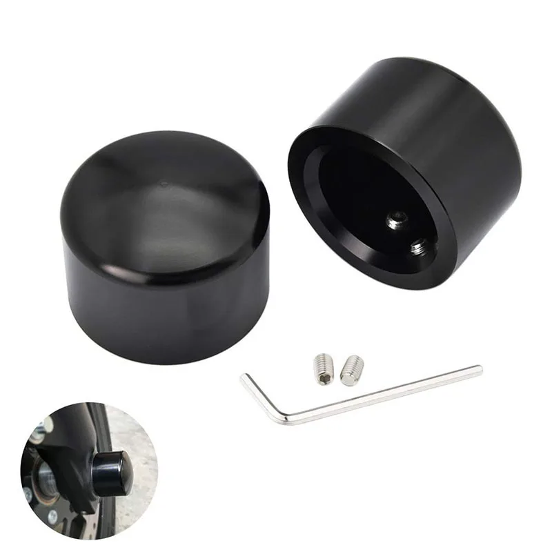 Крышка для передней оси мотоцикла алюминиевая крышка болтов Harley Touring Electra Glide Softail