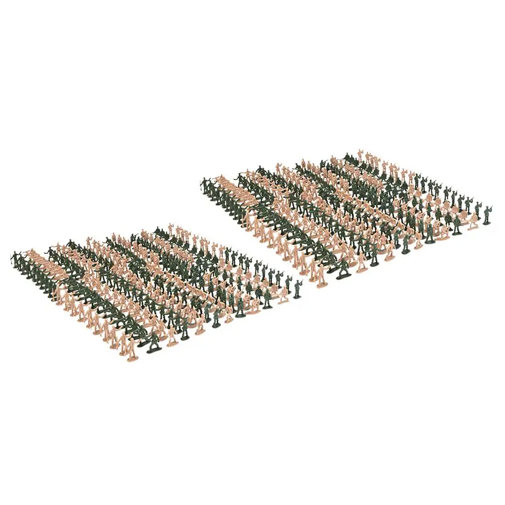 720 шт. масштаб 1:72 пластиковая фигурка модель песочного стола украшения