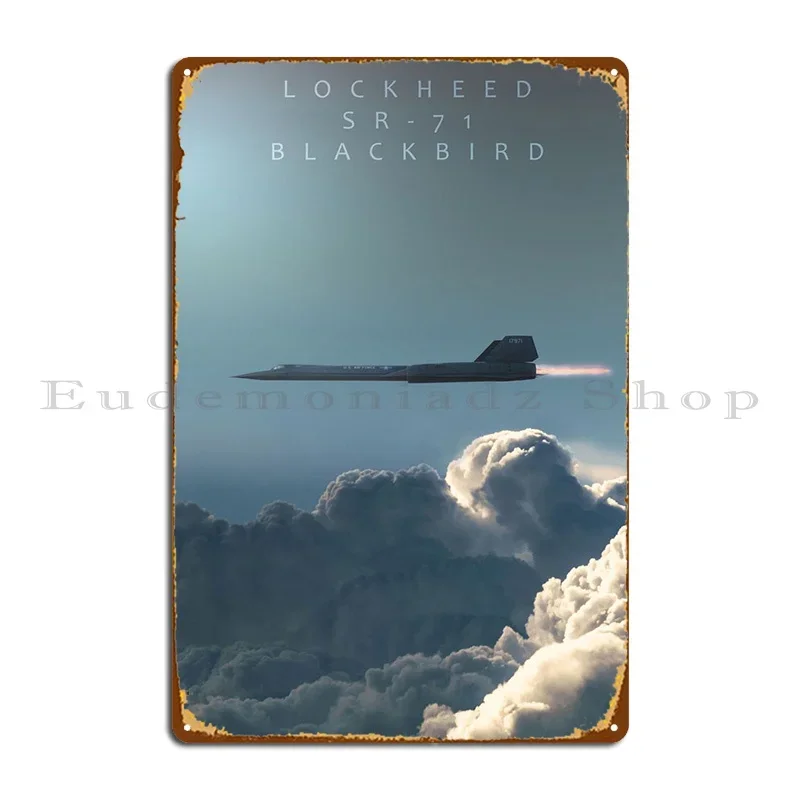 Металлическая табличка SR 71 Blackbird Lockheed