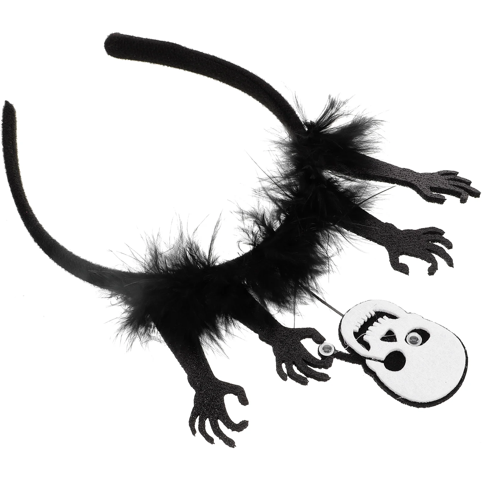 

Halloween Headband Button Halloween Adults Headpiece Ghost Hair Accessories Festival