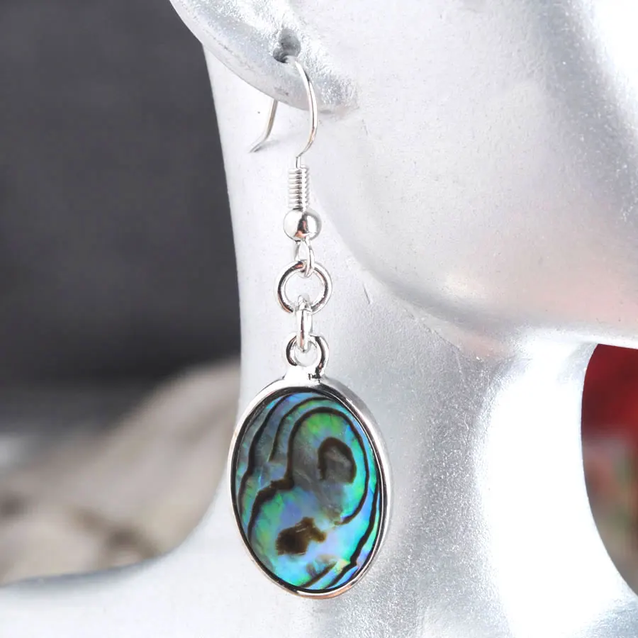 Женские серьги-подвески в виде яиц 1 пара