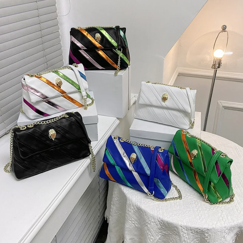 

Индивидуальная красочная сумка на плечо с воротником, летняя новая маленькая квадратная сумка-Кроссбоди Xiangfeng, женская сумка из высококаче...