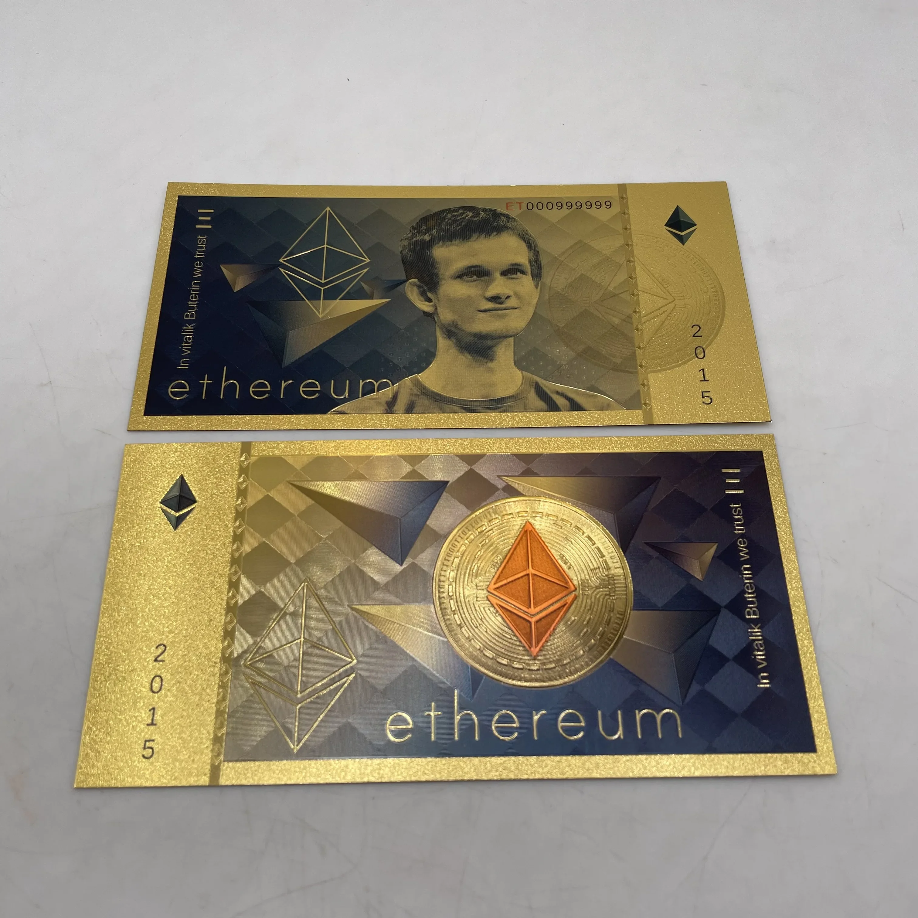 

Физическая памятная монета ETH Ethereum