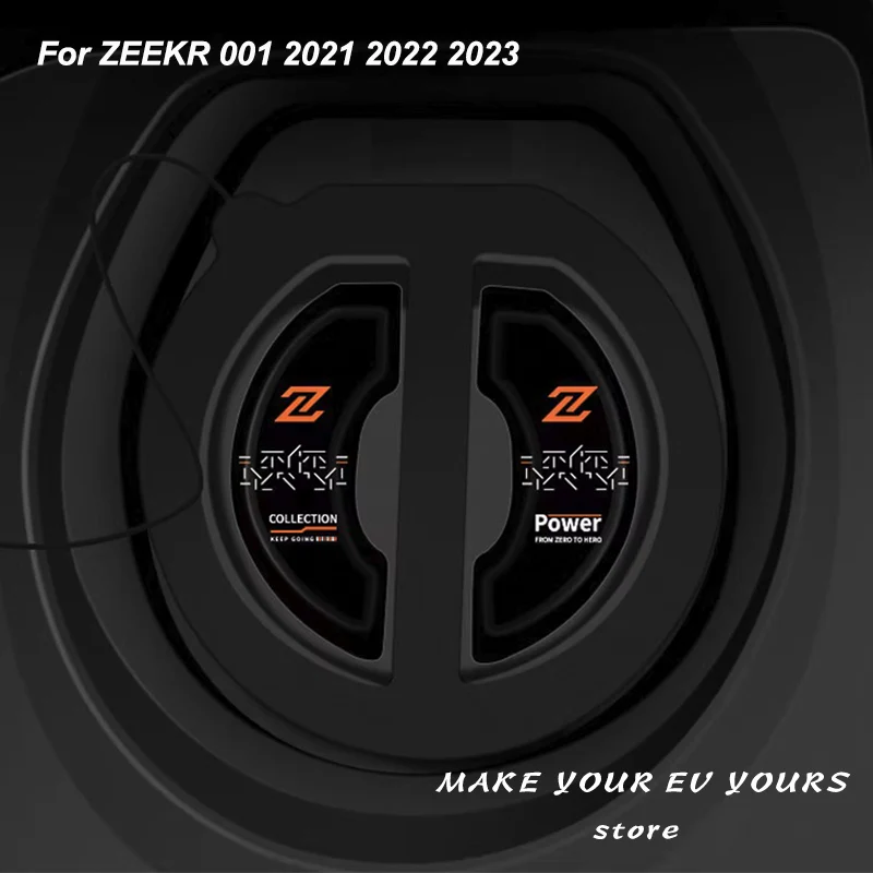 

For ZEEKR 001 2021 2022 2023 Charging Port Protection Cover Silicone Waterproof Accessories