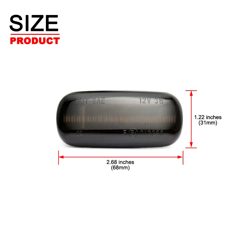 Для Audi A3 S3/8P A4 S4/RS4 A6 S6/RS6 A8 TT прозрачные и дымчатые линзы светодиодные боковые