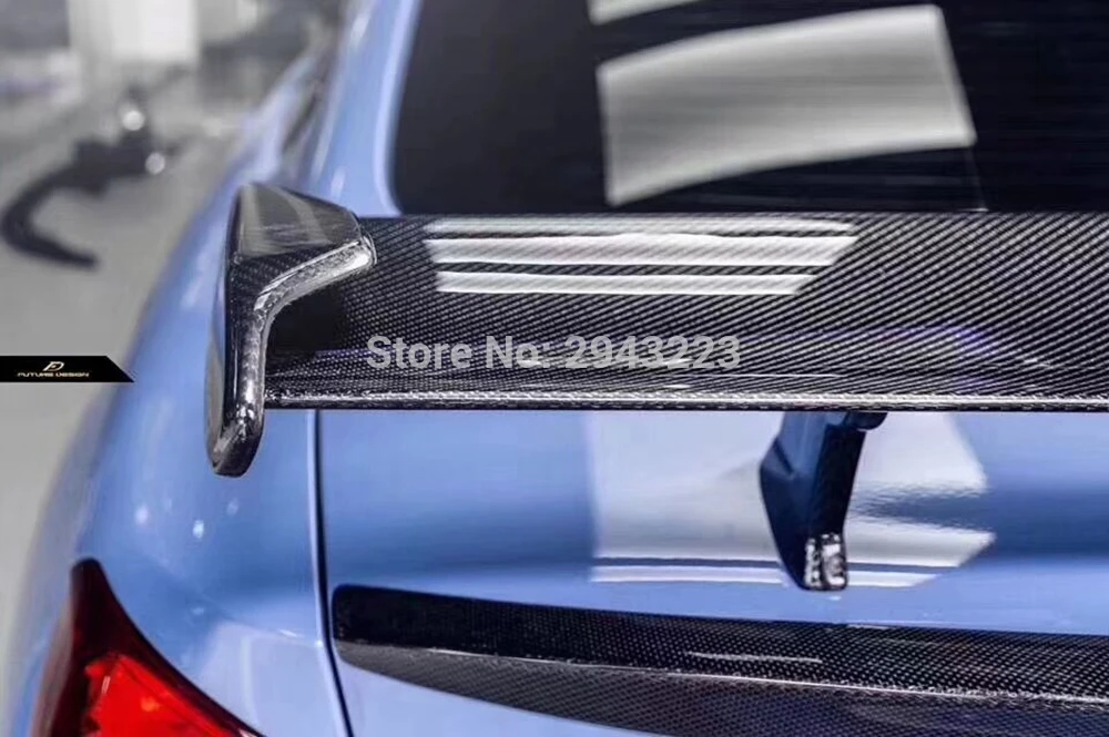 Стильный спойлер M Performance для BMW M1 M3 M4 M5 M6 F10 F30 G30 GT задний из углеродного волокна