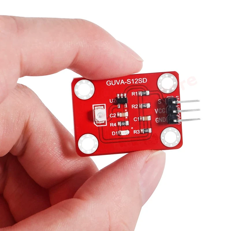 4 шт. УФ-датчик 240-370 нм GUVA-S12SD/CJMCU-GUVA-S12SD контактный разъем интерфейс солнечный