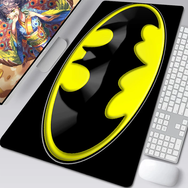 

Игровая мышь B-Batman, коврик для ПК, геймерский коврик для клавиатуры, резиновые накладки для шкафа, аксессуары, большой ноутбук Xxl, компьютерные ноутбуки