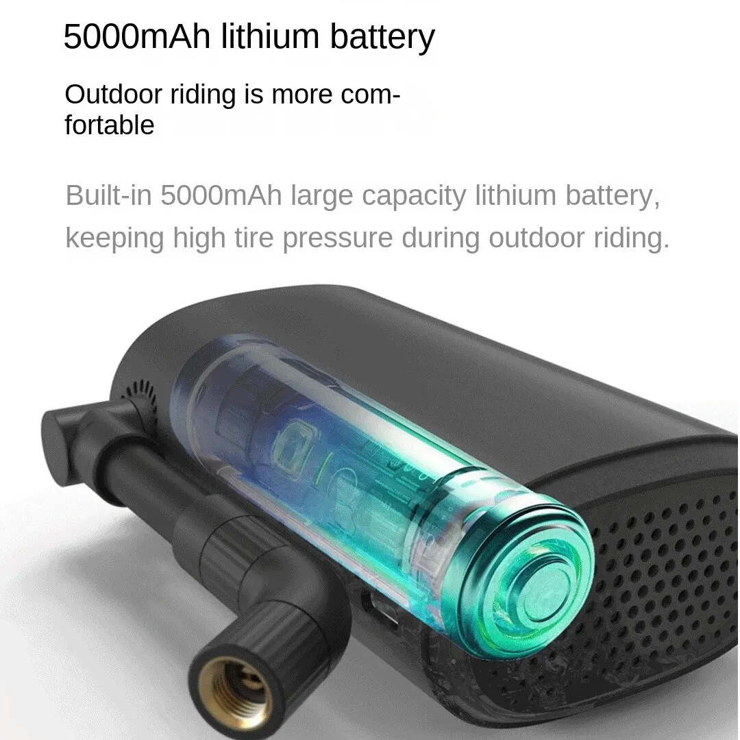 Портативный мини-электрический воздушный насос для велосипедов беспроводной