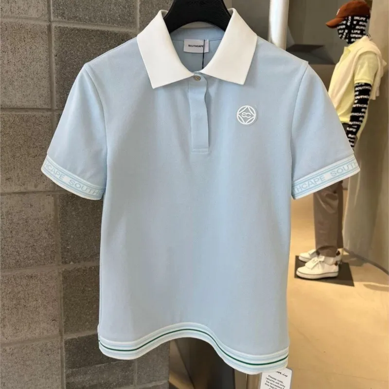 

2023 Women's Shirts Women's Golf Polo Shirt Short-sleeve Performance Knit Pocketless Core Polo