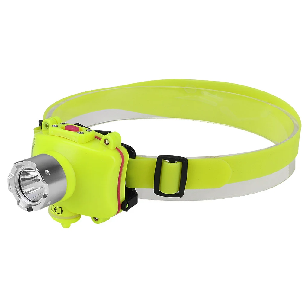 

Waterproof Headlamp Diving Head Light Torch Outdoor Activity Lighting Tools