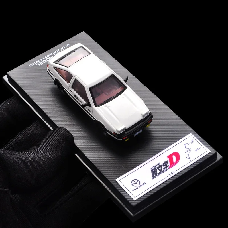Имитационная модель автомобиля TimeMicro 1:64 AE86 In-itial D Series