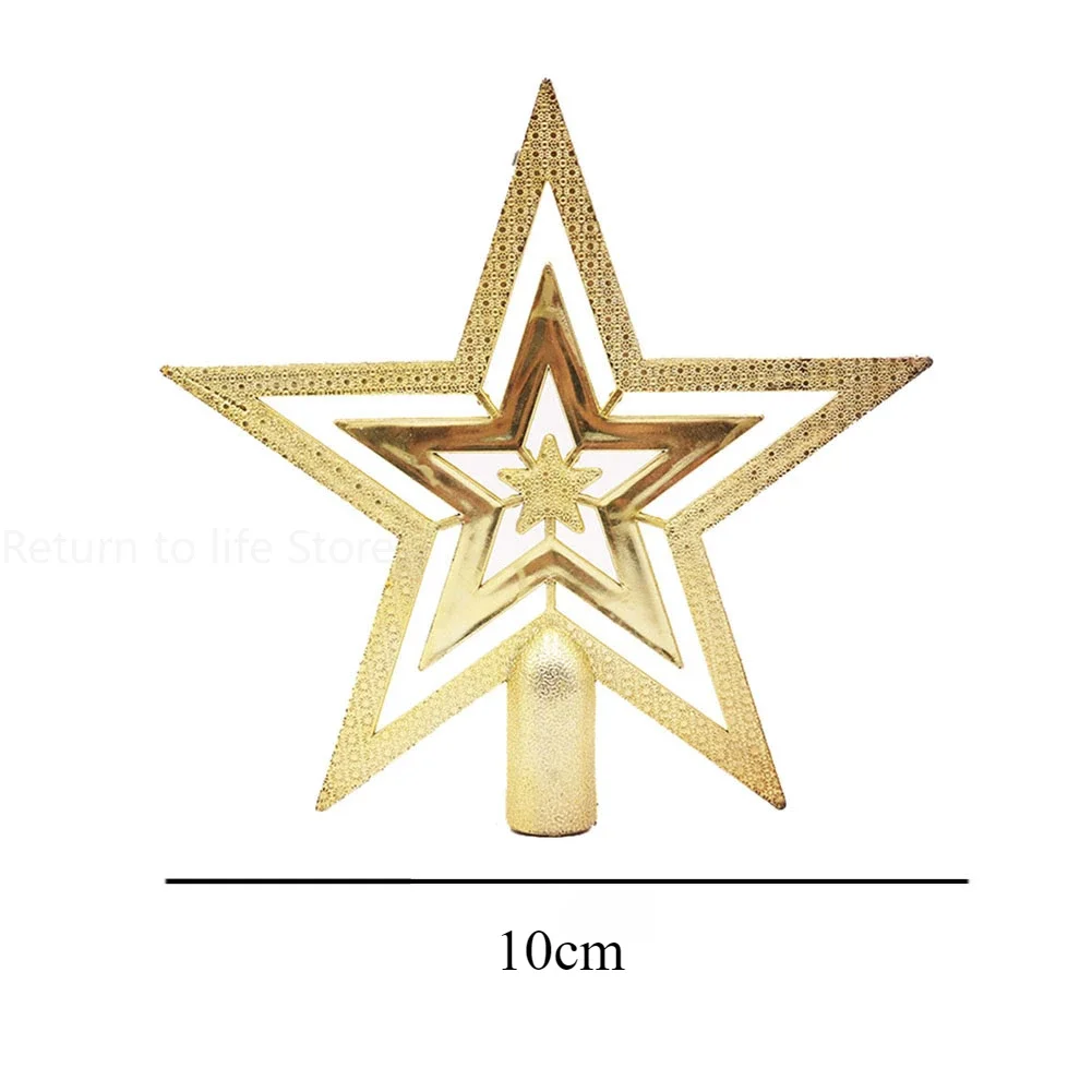 

Золотая верхушка на елку MOONBIFFY