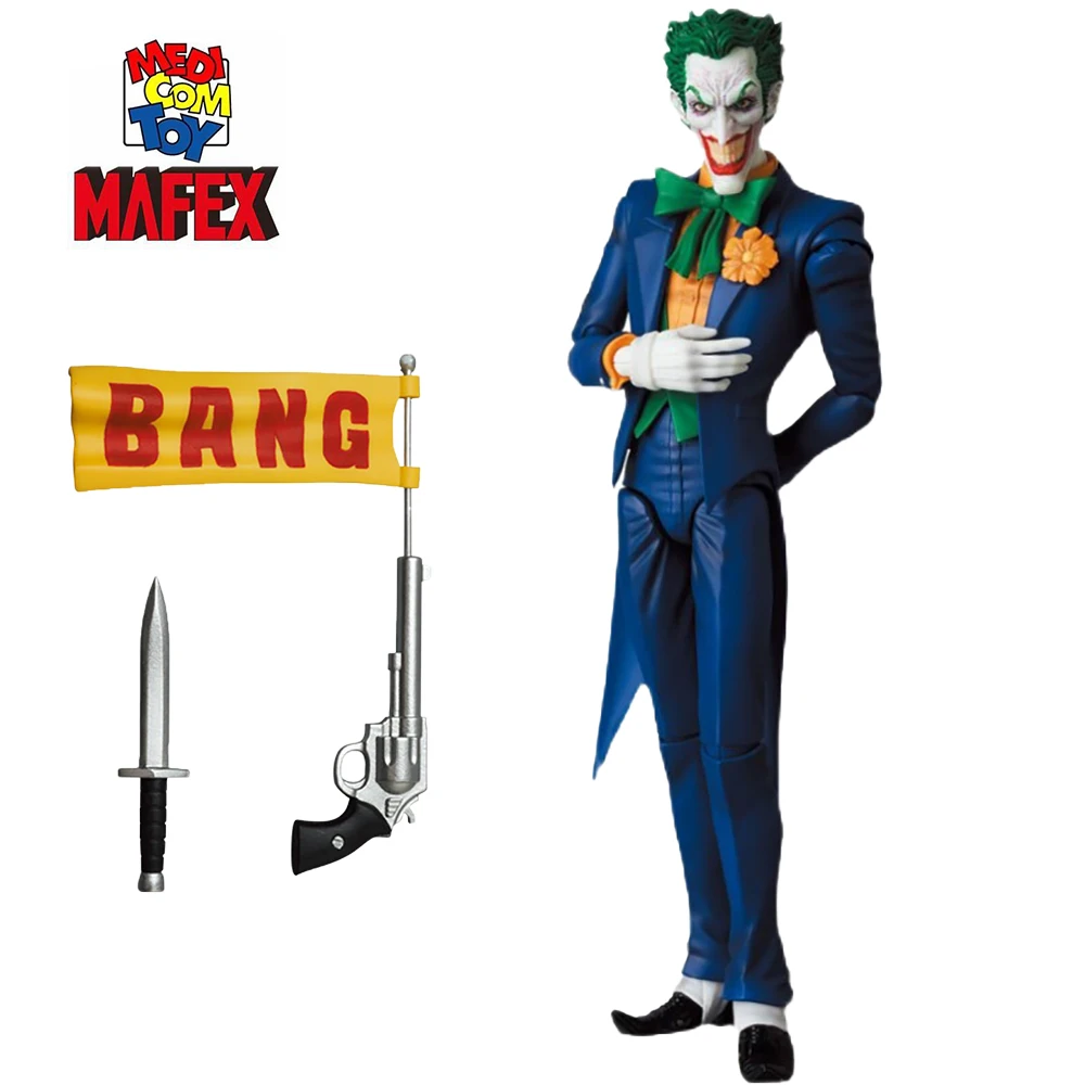 

Игрушка Medicom MAFEX No.142 Джокер Dc Бэтмен: hush Ver.1/12 оригинальная Подлинная Коллекционная модель аниме фигурка экшн-Фигурки игрушки