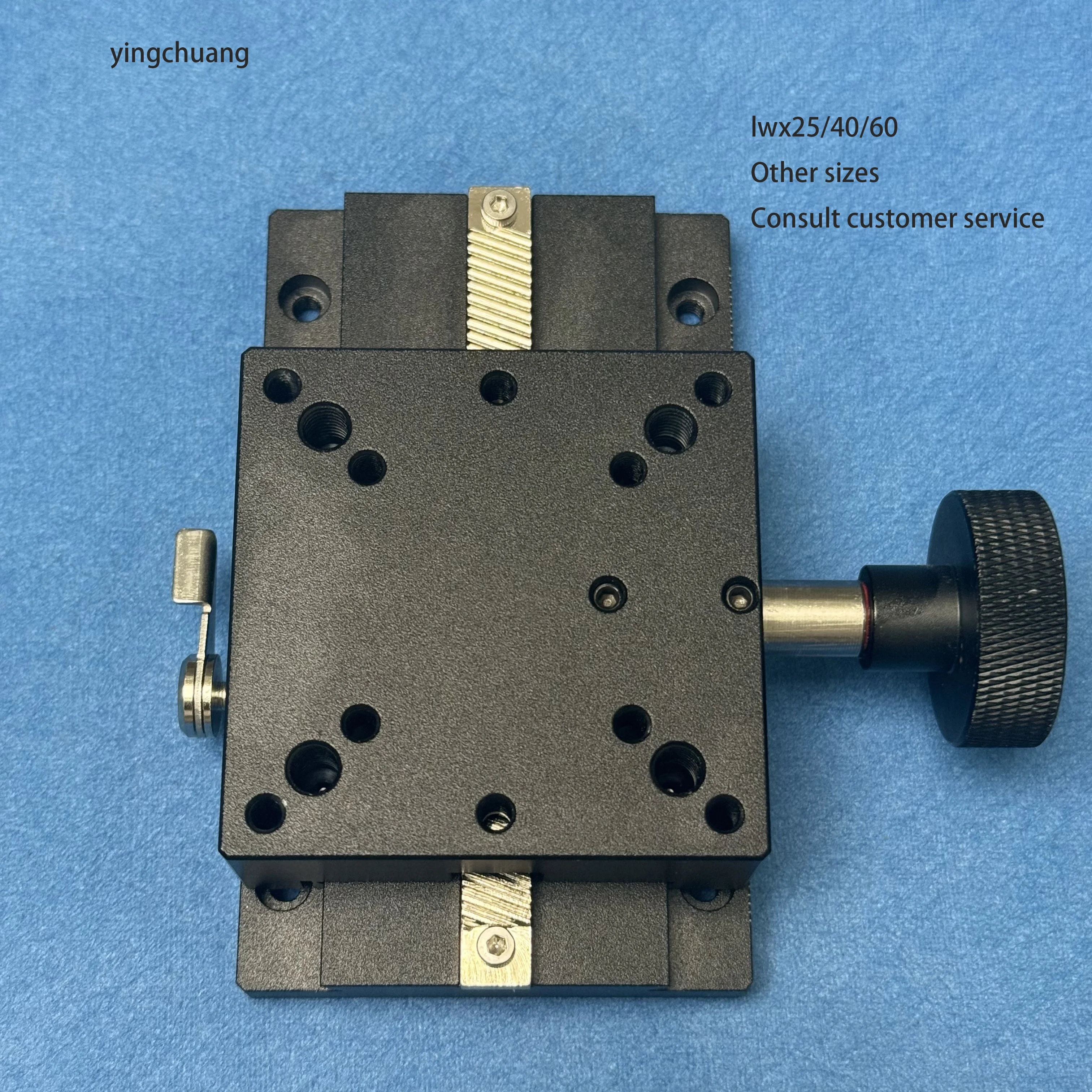 Lwx40 X ось или Z дальнего действия ласточкин хвост Обрезка скользящий стол ручной