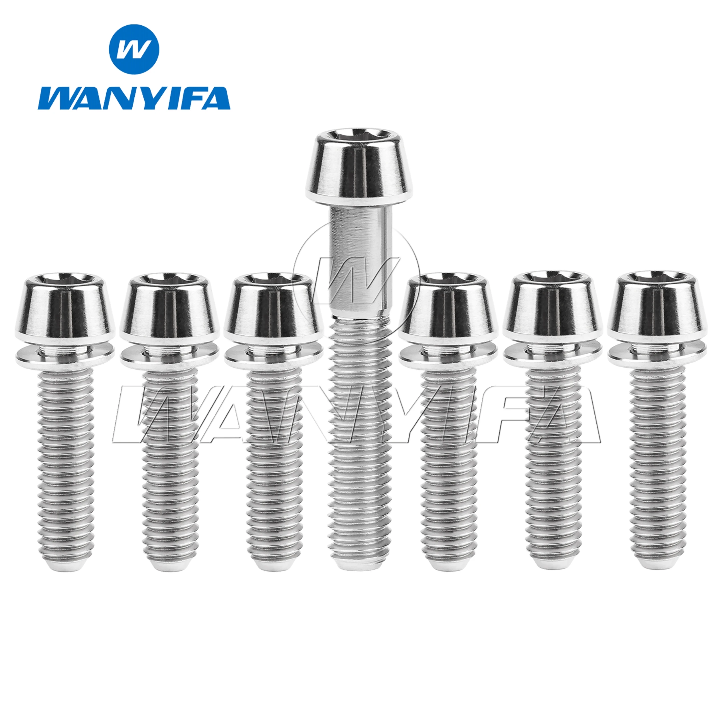 

Комплект обновления Wanyifa Titanium Ti, болт M5 x 16 18 20 мм с конической головкой и шайбой для штока + M6x35 для колпачков гарнитуры