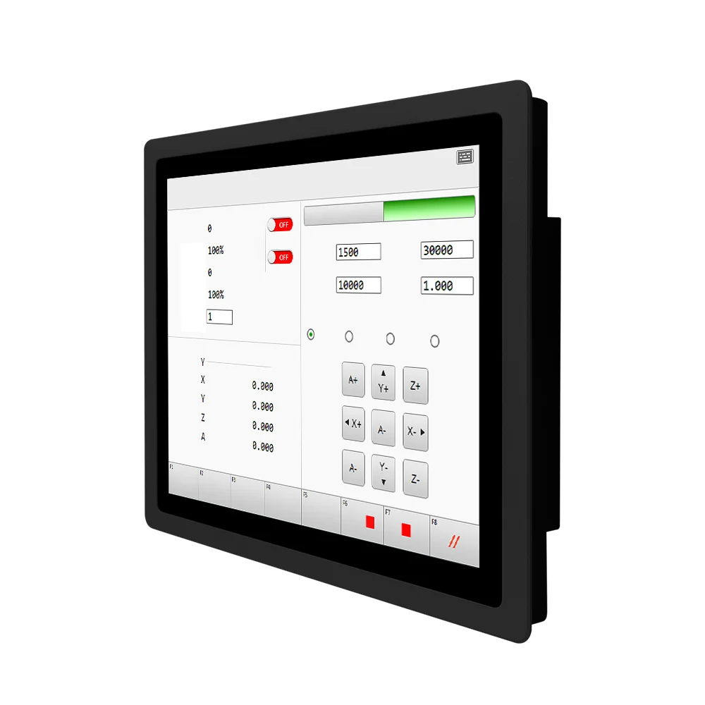Open Frame IP65 Industrial Monitor Embed 15 Inch ResistIve Lcd Touch Displayer Industrial Touchscreen Monitors 8ms images - 6