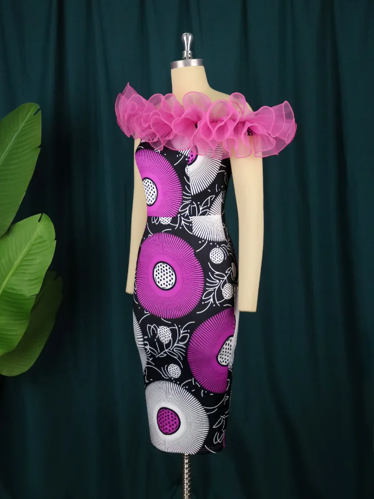 Рисунок 3 - Женское Сетчатое платье с оборками