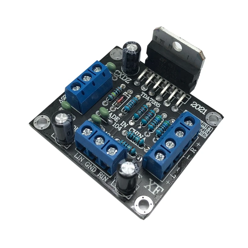 

TDA7265 Module Power Supply Dual-Channel Stereo Amplifier Board Audio Amplifier Board Pure Post-Amplification Board