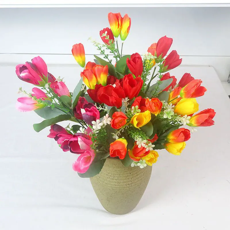 

Lmitation Flower 2023 New Style Home Decoration Desktop Decoration Wedding Handlebar Magnolia Flower Bud Imitation Silk Flower