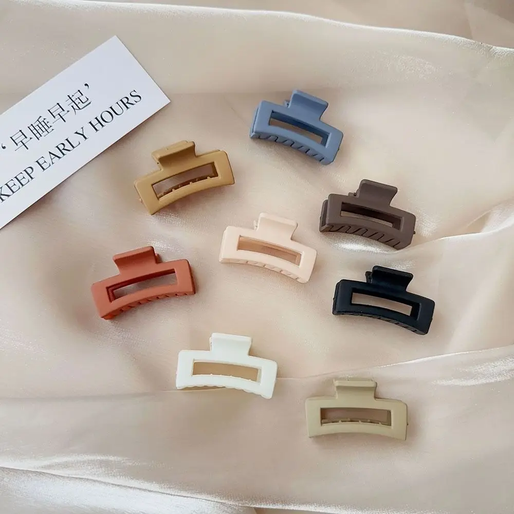 

Side Clips Korean Style Barrettes Wash Face Small Grab Clips Hair Accessories Square Hair Claws Bow Hair Claws