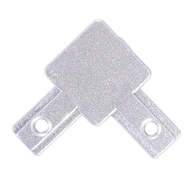 

3-Way End Corner Bracket Connector For T Slot Aluminum Extrusion Profile 2020 Series (Pack Of 16, With Screws)