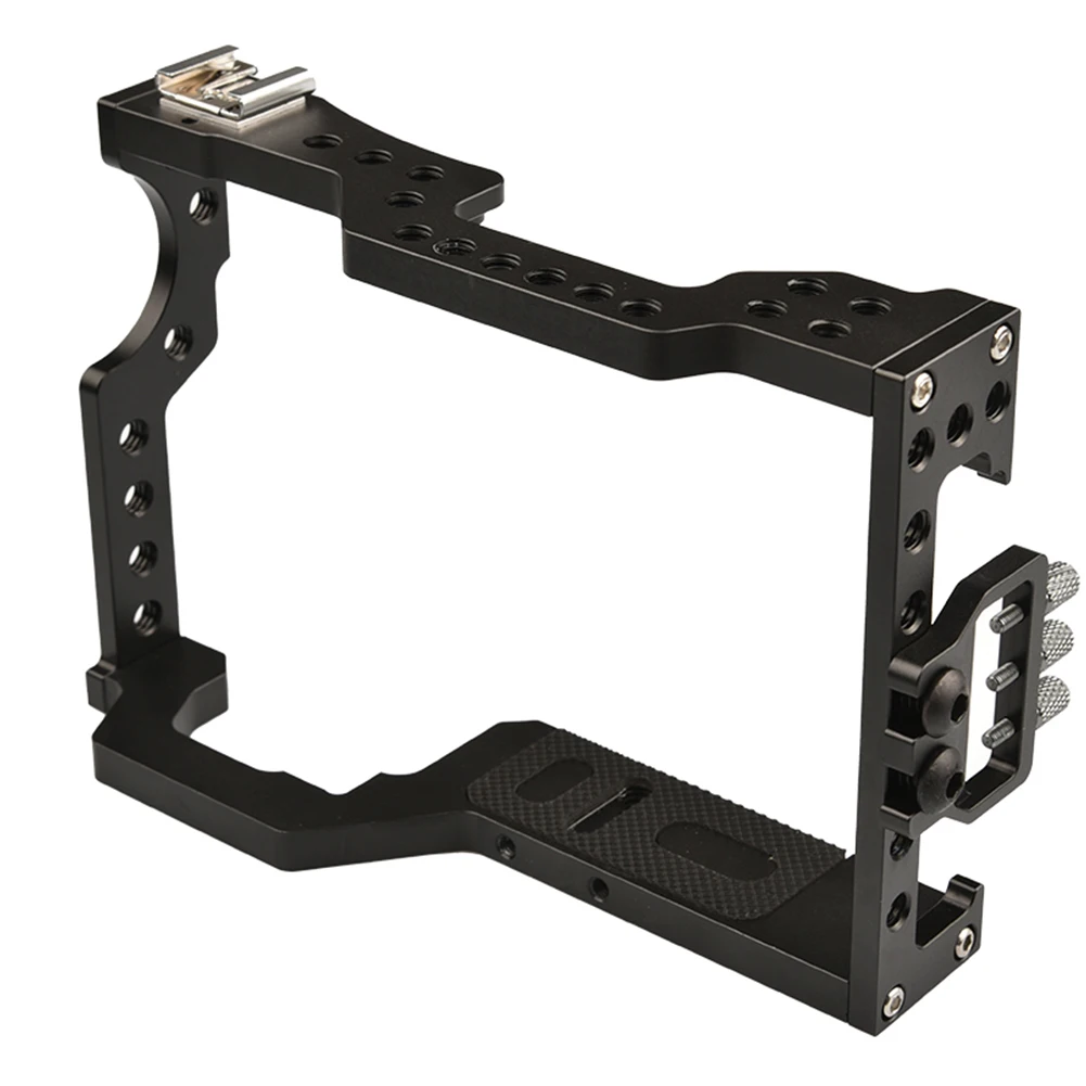 

Film Making Rig Case Kit Video Camera Camera Baseplate Bumper Protective Cover Cage with Top Handle Baseplate