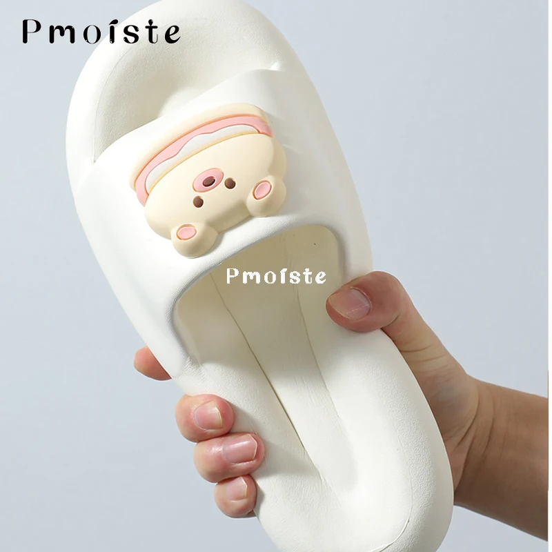 Women's Slippers for Home Cartoon Cute Pig Designer Slide Falt Indoor Summer Shoe Comfotable Soft 2023 EVA House Slipper Female