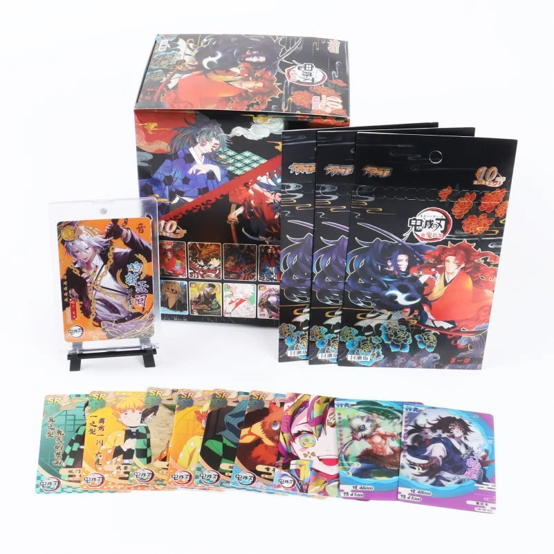 

Demon Slayer Card TCG Game Letters Cards Table Toys For Family Children Christmas Gift