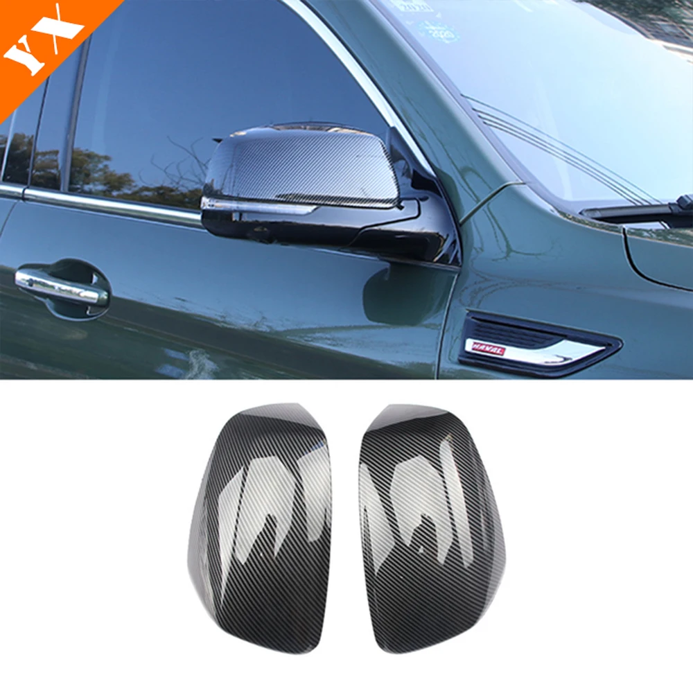Хромированные черные украшения из углеродного волокна для Great Wall Haval H9 аксессуары