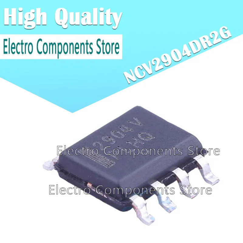 

10PCS/Lot NCV2904DR2G NCV2904 (Marking 2904V) 2904V SMD SOP8 Amplifier Chip