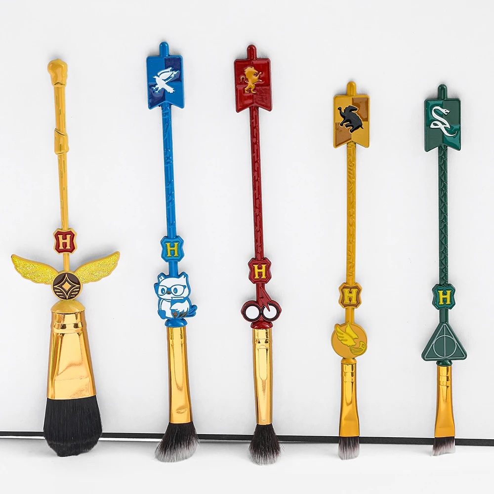 Кисти для макияжа Harr Potter Quidditch Golden Snitch пудровые румяна тени век растушевка