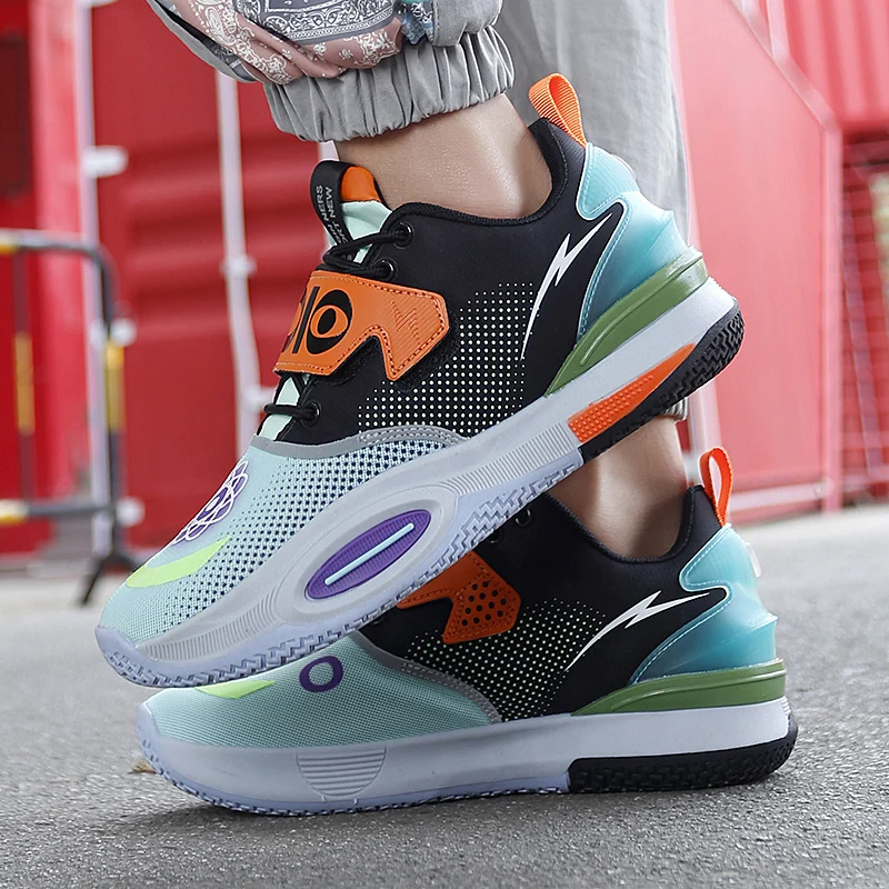 Basketball Shoes Men Kids Basket Boots Women Mesh Sports Shoes Brand Designer Sneakers Streetball Training Shoes Male Footwear