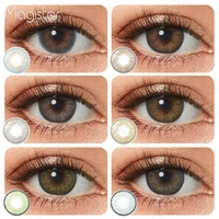Color Contact Lenses For Eyes Natural Color Lens Eyes Cosmetics Contact Lens 2pcs Yearly Lenses Colored Pupils For Eyes Cosmetic