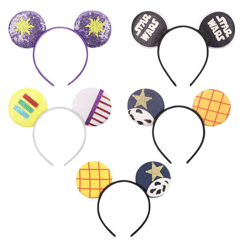 

Повязка для волос с ушками «мышь», 3,3 дюйма